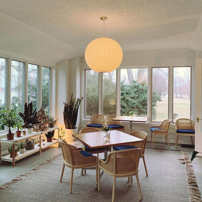 Suspension Nordic en Bois et Acier - Élégance Minimaliste pour Votre Intérieur