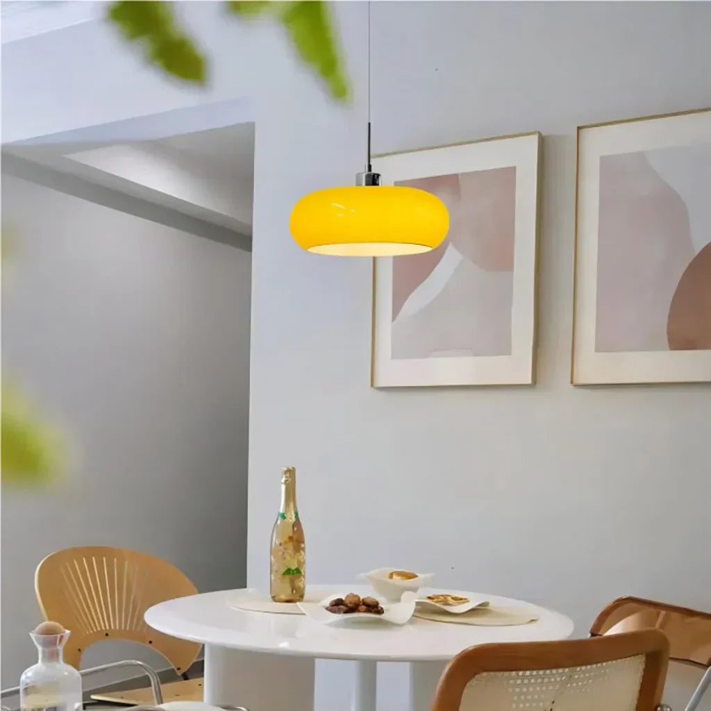 Suspension en Verre Style Bauhaus Kieran - Design Élégant et Intemporel
