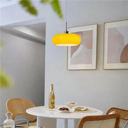 Suspension en Verre Style Bauhaus Kieran - Design Élégant et Intemporel