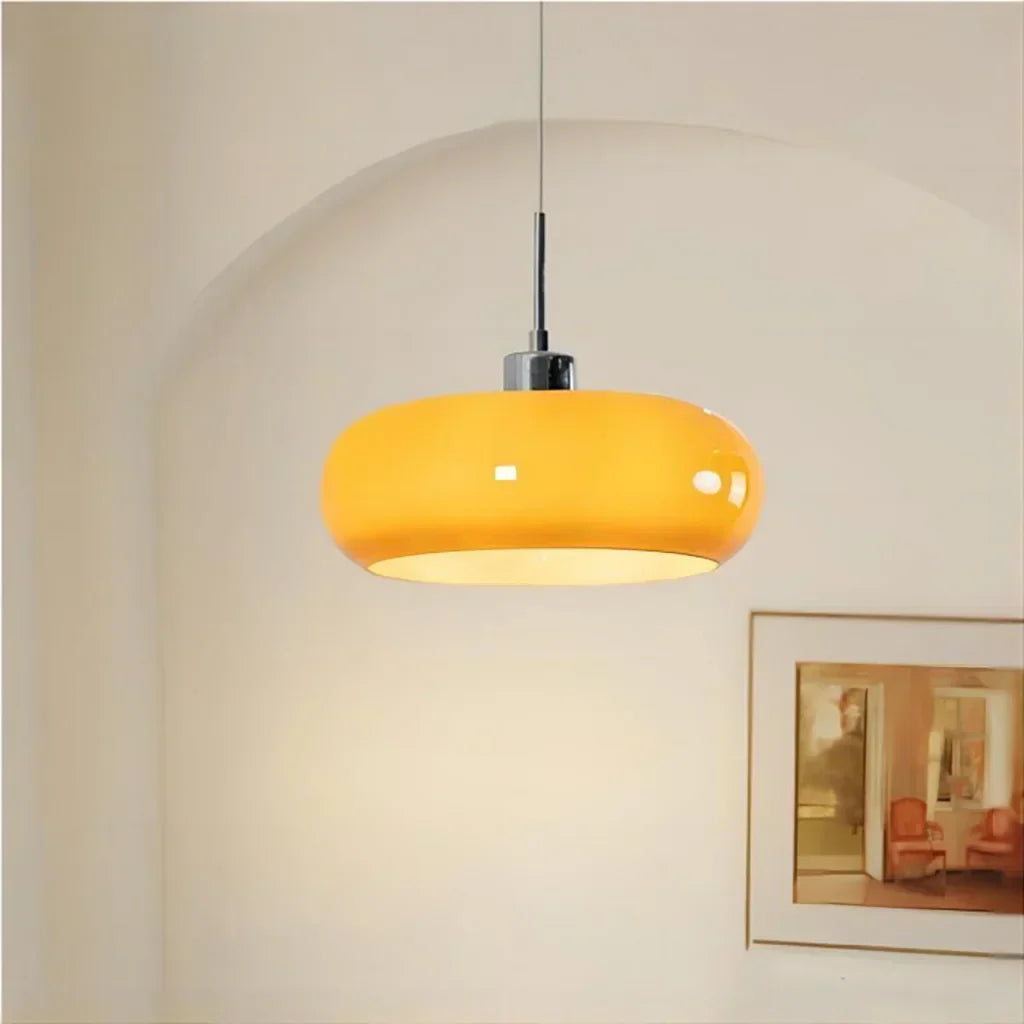 Suspension en Verre Style Bauhaus Kieran - Design Élégant et Intemporel