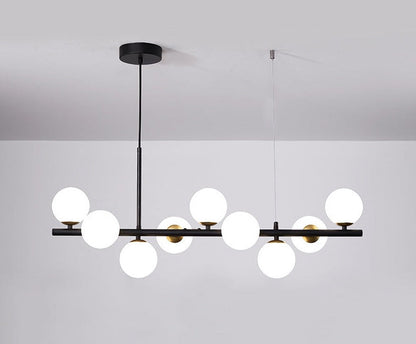 Armature - Pendelleuchte Luxueuse pour Salle à Manger, Élégance Moderne avec Verre et Métal