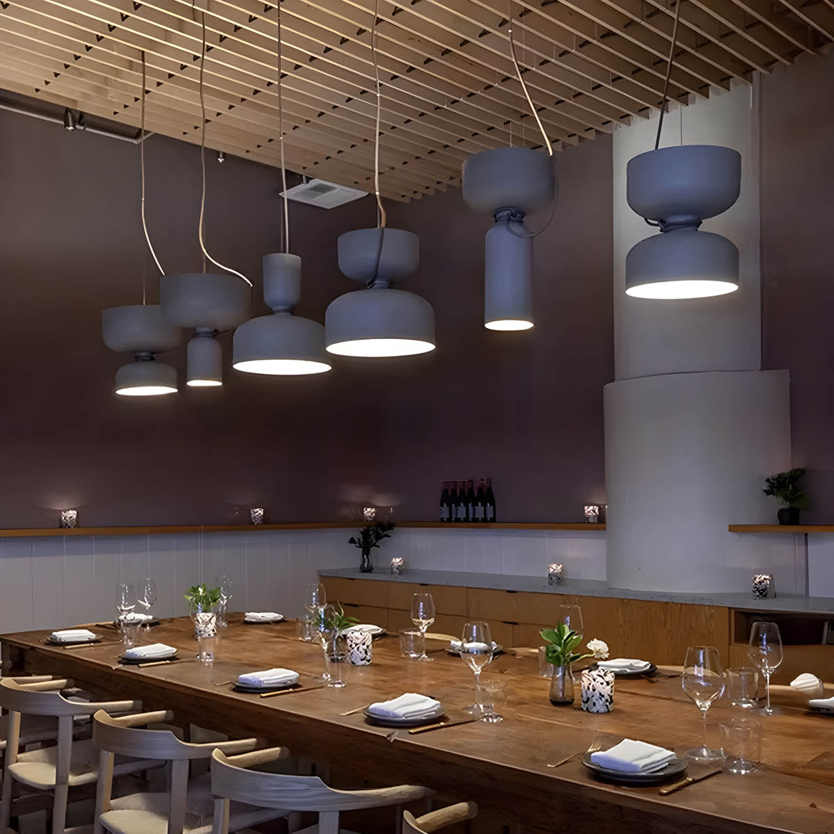 Suspension Orlee – Lampe Moderne Géométrique LED, Design Élégant et Polyvalent