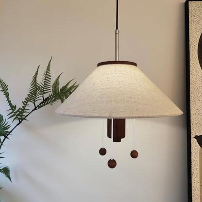 Suspension Octopus – Luminaire Sculptural en Métal et Bois avec Design Nautique