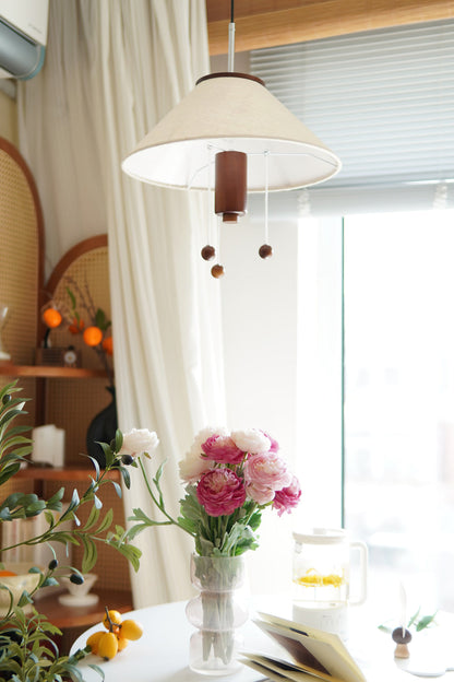 Suspension Octopus – Luminaire Sculptural en Métal et Bois avec Design Nautique