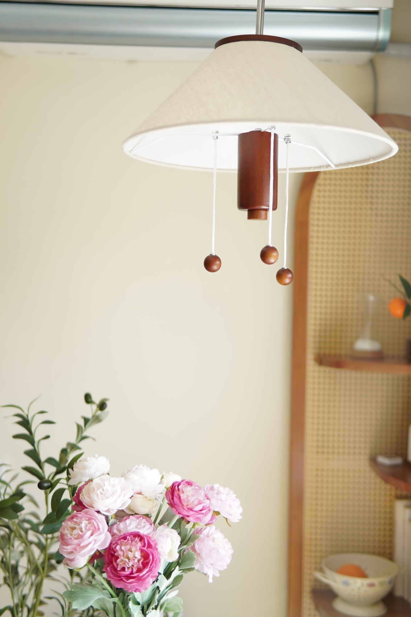 Suspension Octopus – Luminaire Sculptural en Métal et Bois avec Design Nautique