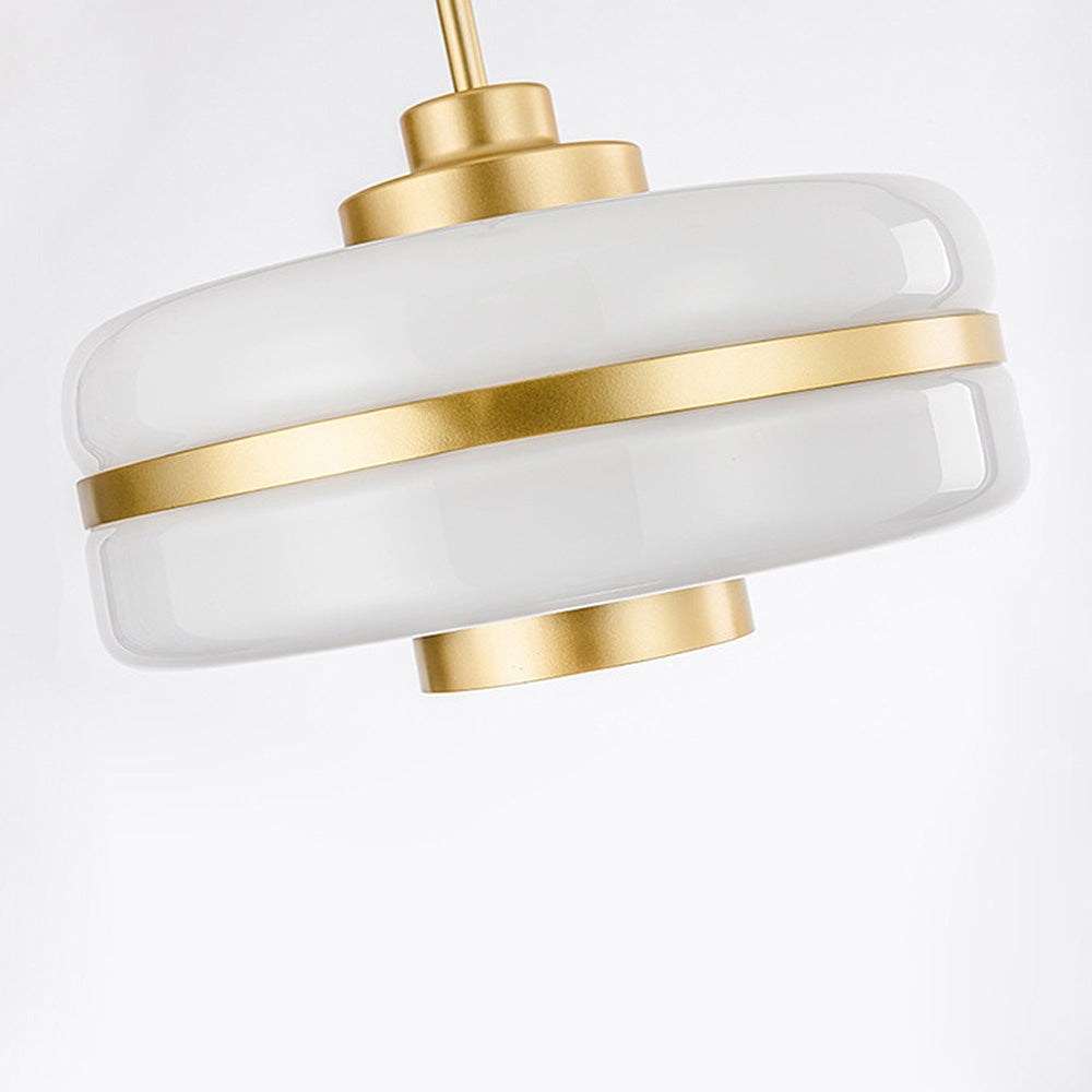 Suspension LED Nordic Luxury - Lampe Élégante en Verre et Métal pour Intérieur Moderne