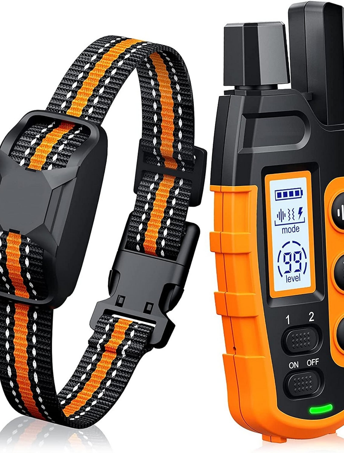 Collier de Dressage ÉducaCanine Pro – Portée 1000 m, Rechargeable, Étanche avec Modes Ajustables