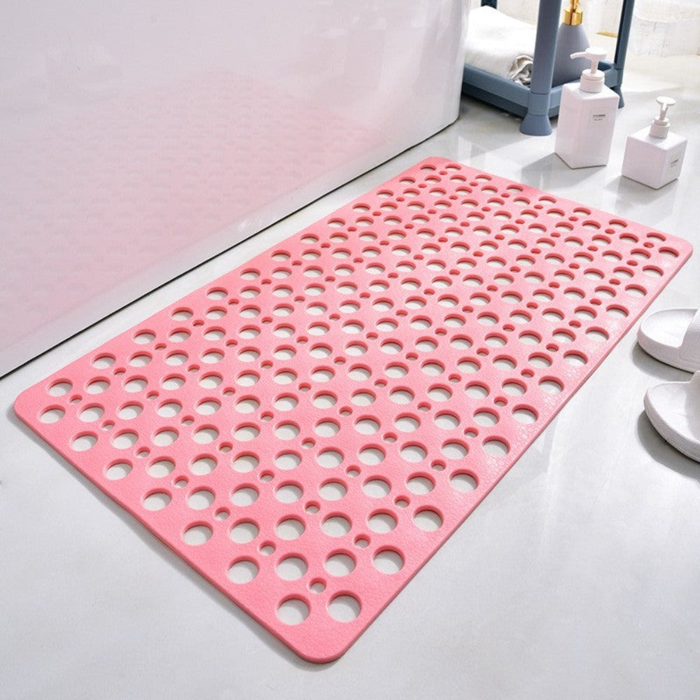 Tapis de Douche Antidérapant avec Ventouses - Sécurité et Hygiène