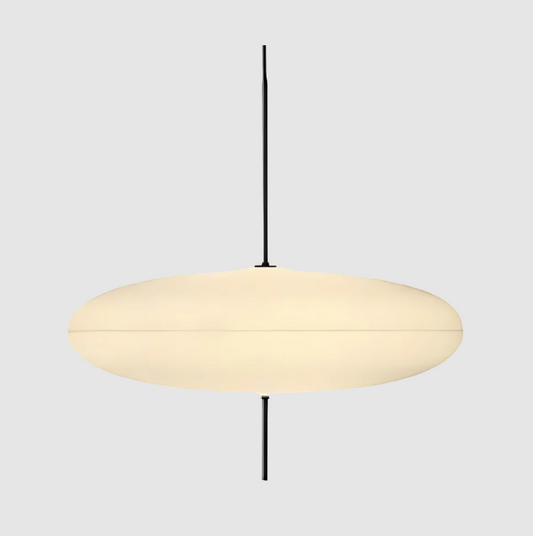Plafonnier L'Ovale Élégant - Luminaire Raffiné en Verre et Métal | Éclairage Moderne et Sophistiqué