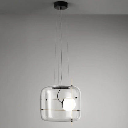 Plot Glass Pendelleuchte – Lampe Suspendue LED avec Éclairage Doux et Design Élégant