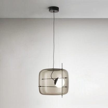 Plot Glass Pendelleuchte – Lampe Suspendue LED avec Éclairage Doux et Design Élégant