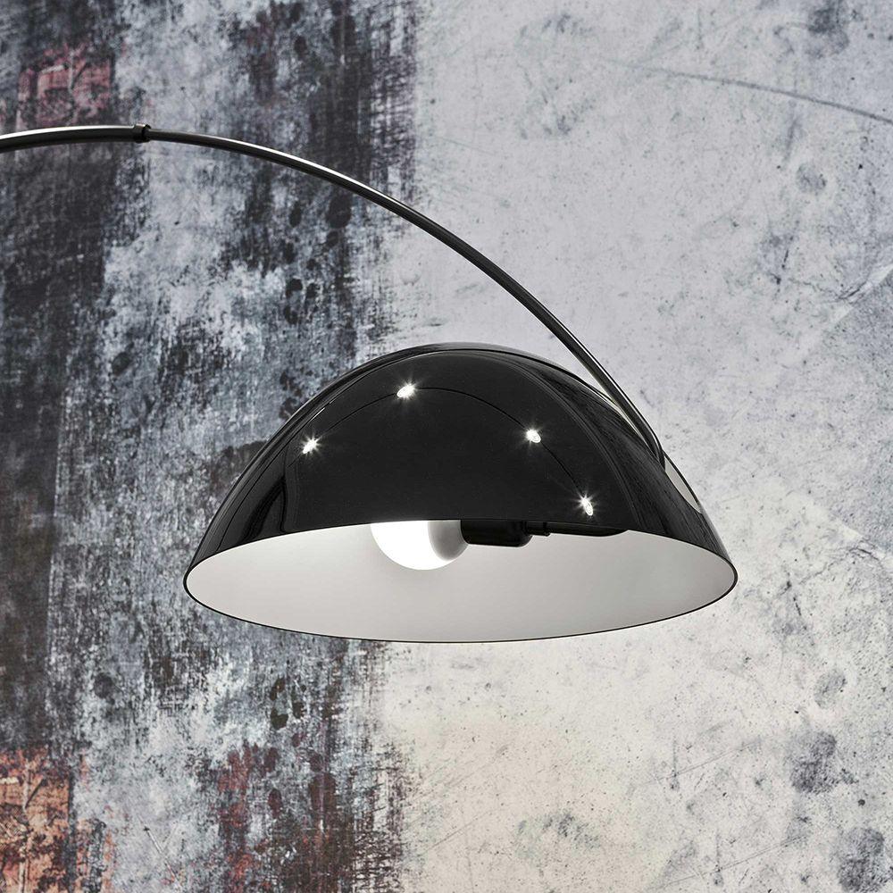 Lampadaire Verse Arc - Design Scandinave Élégant avec Bras Réglable et Éclairage LED