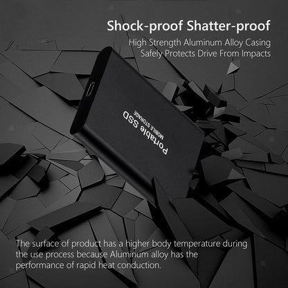 SSD Portable Ultra-Rapide – Stockage Externe Fiable et Compact avec USB 3.1
