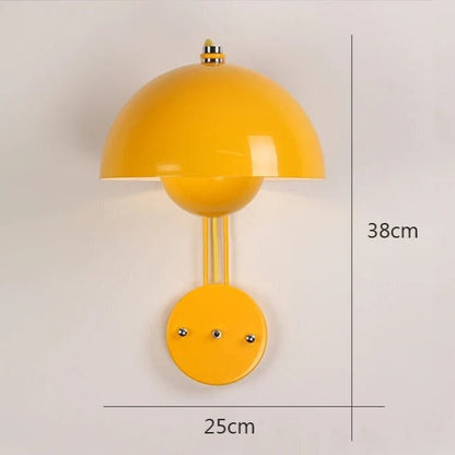 Auroraglo Lampe Murale Moderne - Design en Forme de Fleur, Éclairage LED, Idéale pour Chambre
