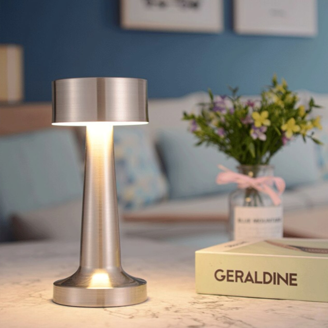 Lampe de Table LuxGlow – Éclairage LED Dimmbale pour Ambiance Chic