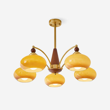 Chandelier Retro Melodica - Élégance Victoriienne et Artisanat Moderne
