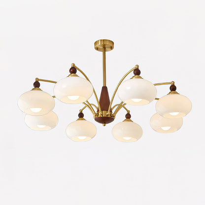 Chandelier Retro Melodica - Élégance Victoriienne et Artisanat Moderne