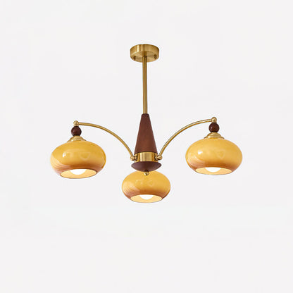 Chandelier Retro Melodica - Élégance Victoriienne et Artisanat Moderne
