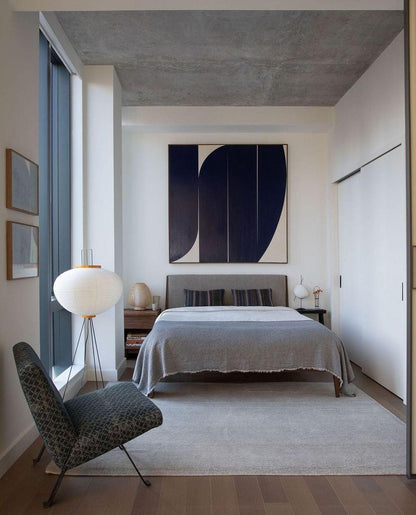 Lampadaire en Papier de Riz - Élégance Minimaliste pour Salon et Chambre