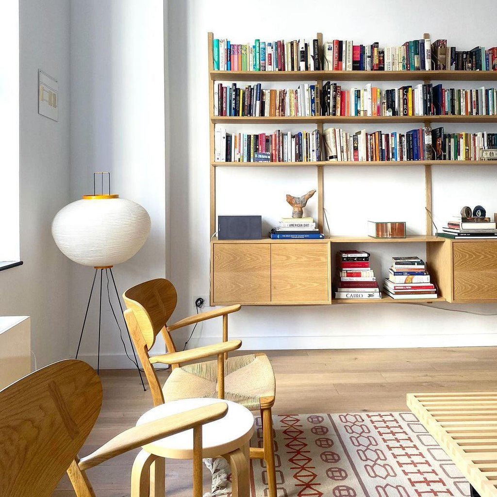 Lampadaire en Papier de Riz - Élégance Minimaliste pour Salon et Chambre