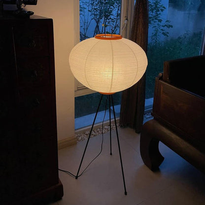 Lampadaire en Papier de Riz - Élégance Minimaliste pour Salon et Chambre