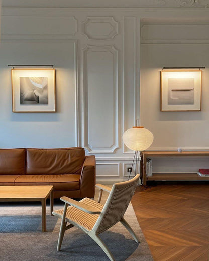 Lampadaire en Papier de Riz - Élégance Minimaliste pour Salon et Chambre