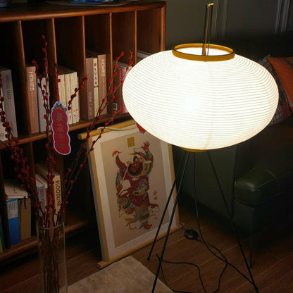 Lampadaire en Papier de Riz - Élégance Minimaliste pour Salon et Chambre