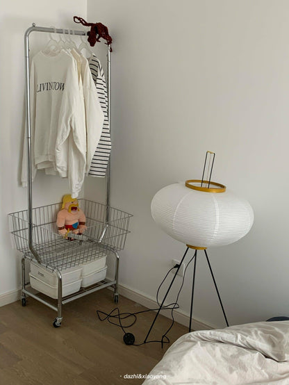 Lampadaire en Papier de Riz - Élégance Minimaliste pour Salon et Chambre
