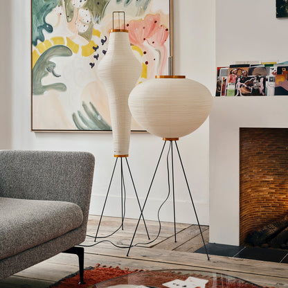 Lampadaire en Papier de Riz - Élégance Minimaliste pour Salon et Chambre