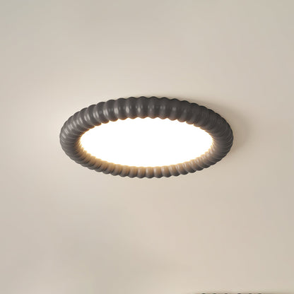 Lampe Plafonnier Ripple Halo - Design Naturel et Apaisant avec Lumière LED Intégrée