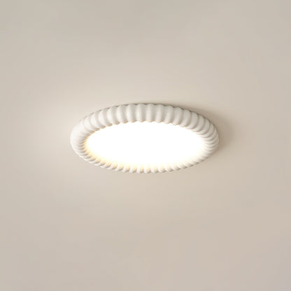 Lampe Plafonnier Ripple Halo - Design Naturel et Apaisant avec Lumière LED Intégrée
