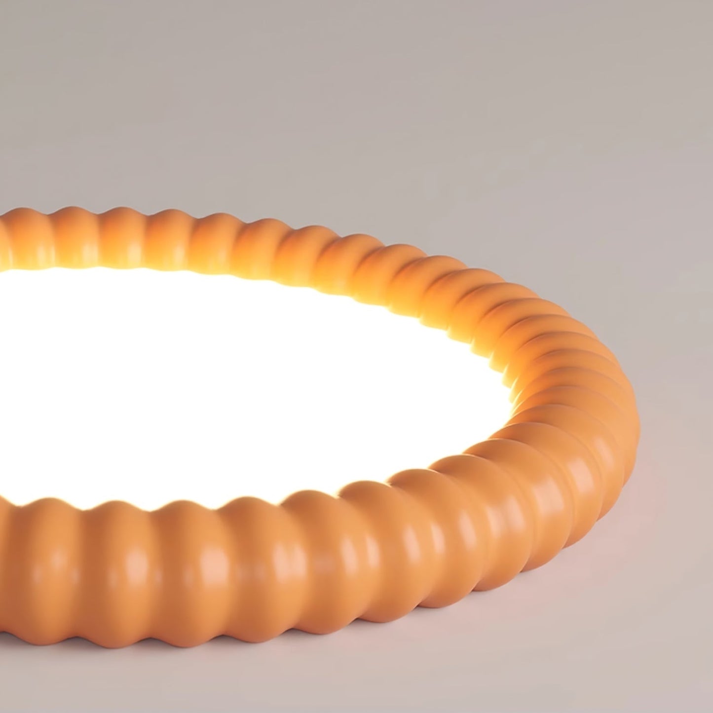 Lampe Plafonnier Ripple Halo - Design Naturel et Apaisant avec Lumière LED Intégrée