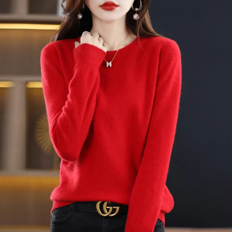 Pull en Cachemire 100% Pure Laine - Élégance et Confort pour l’Hiver