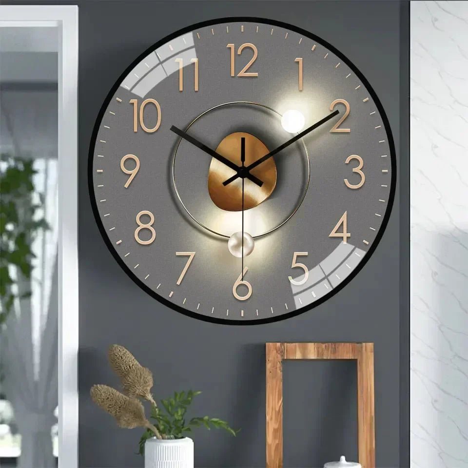 Horloge Murale Silencieuse SilentTime - Design Classique et Élégant