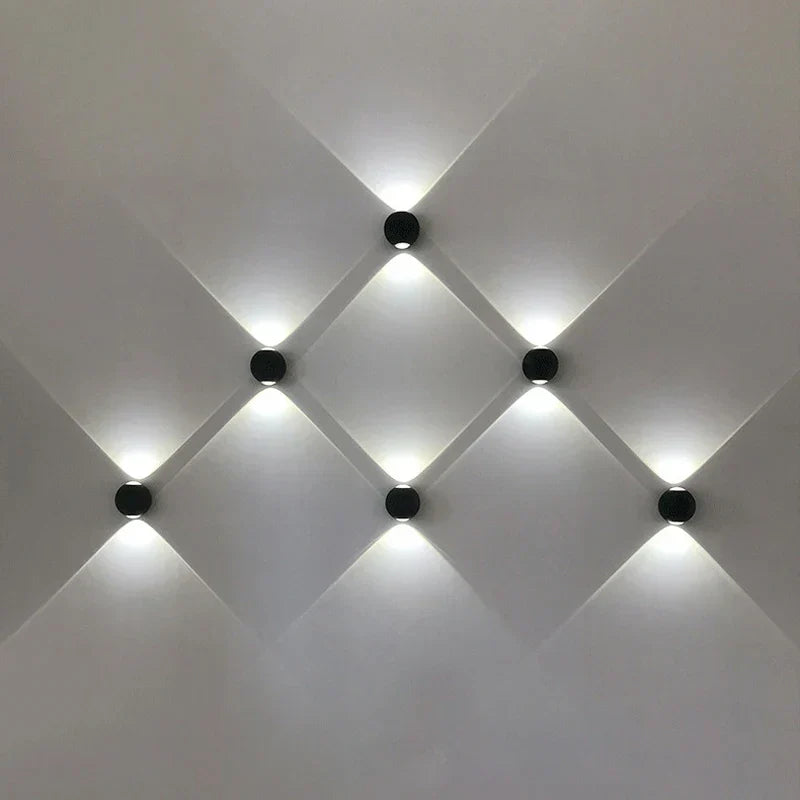 Applique Murale LED en Aluminium – Éclairage Moderne Design Boule IP65