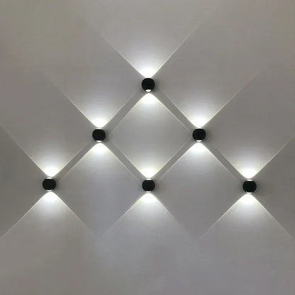 Applique Murale LED en Aluminium – Éclairage Moderne Design Boule IP65