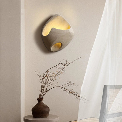 Lampe Murale Édda – Applique en Résine Art-Déco avec Éclairage LED