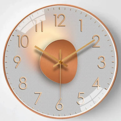 Horloge Murale Silencieuse SilentTime - Design Classique et Élégant