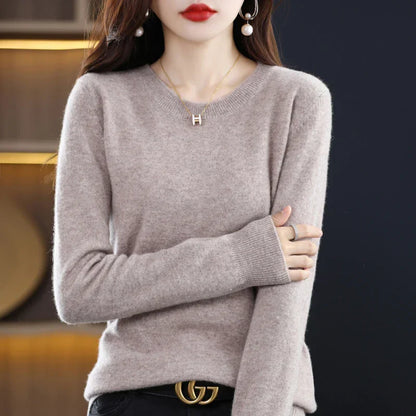 Pull en Cachemire 100% Pure Laine - Élégance et Confort pour l’Hiver