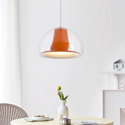Suspension Jellyfish - Lampe Pendante en Verre et Métal au Design Moderne
