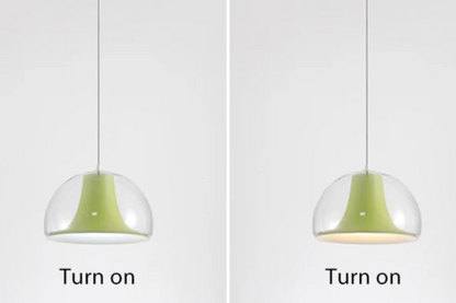 Suspension Jellyfish - Lampe Pendante en Verre et Métal au Design Moderne