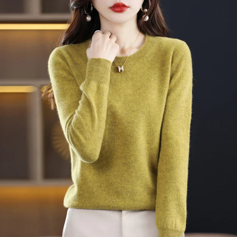 Pull en Cachemire 100% Pure Laine - Élégance et Confort pour l’Hiver