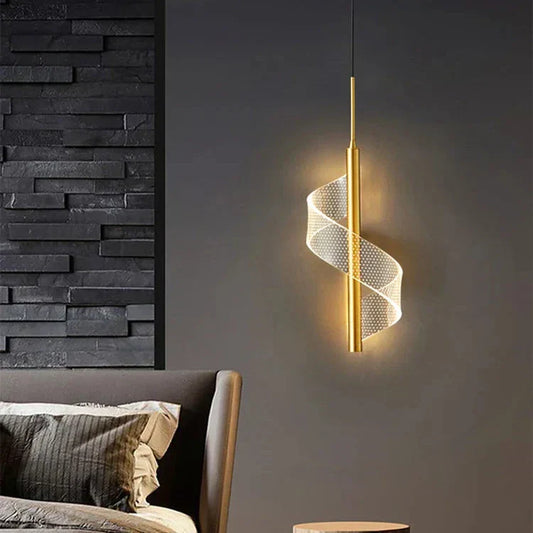 Suspension LED Moderne en Métal - Éclairage Contemporain Écoénergétique