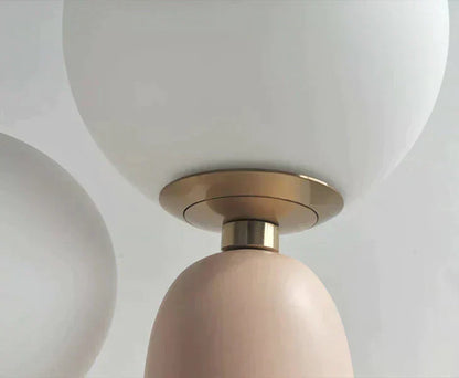 Lampe de Table Moderne Cactus – Éclairage Créatif et Élégant avec Globes en Verre