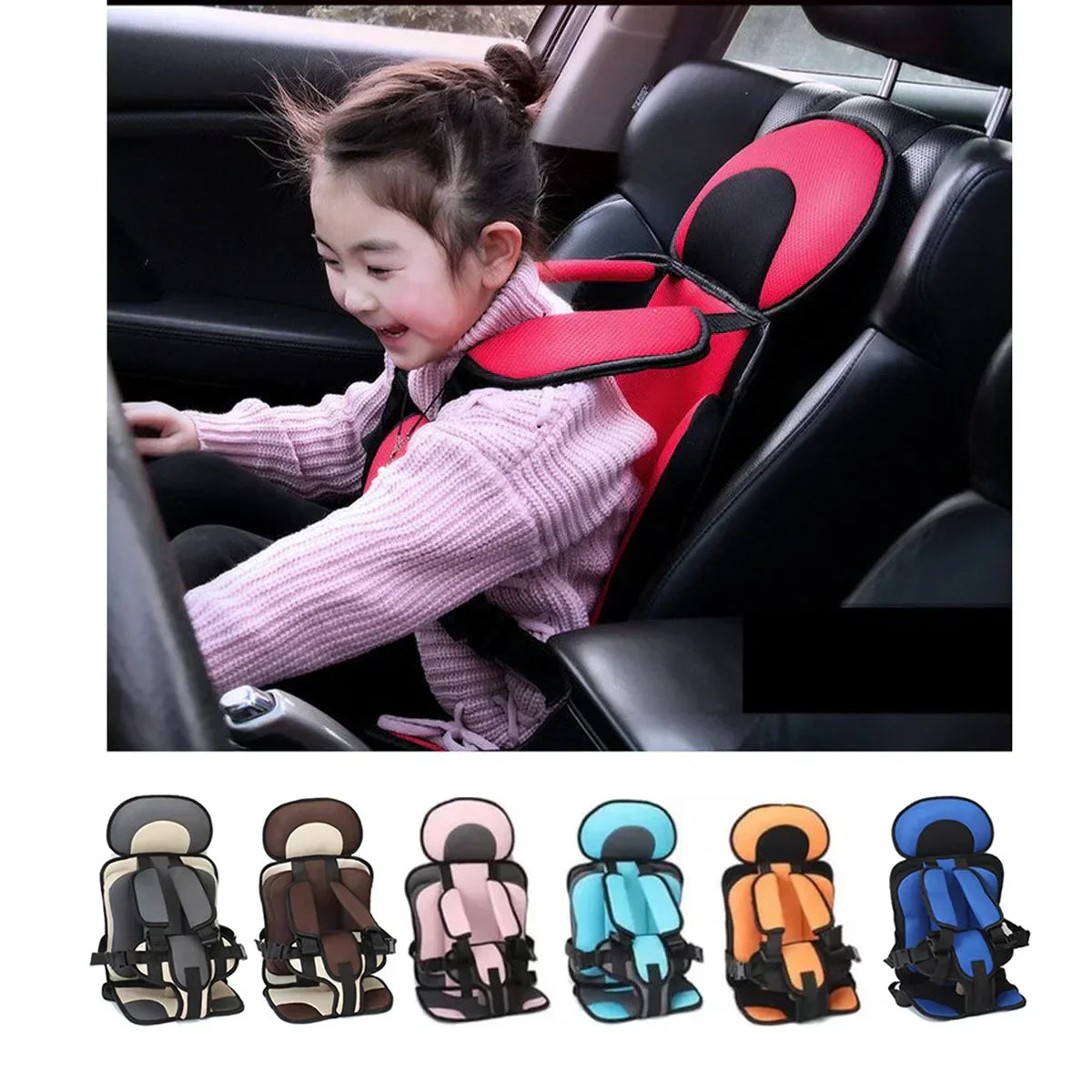 Siège Auto Portable BabyMax - Confort et Sécurité en Voyage
