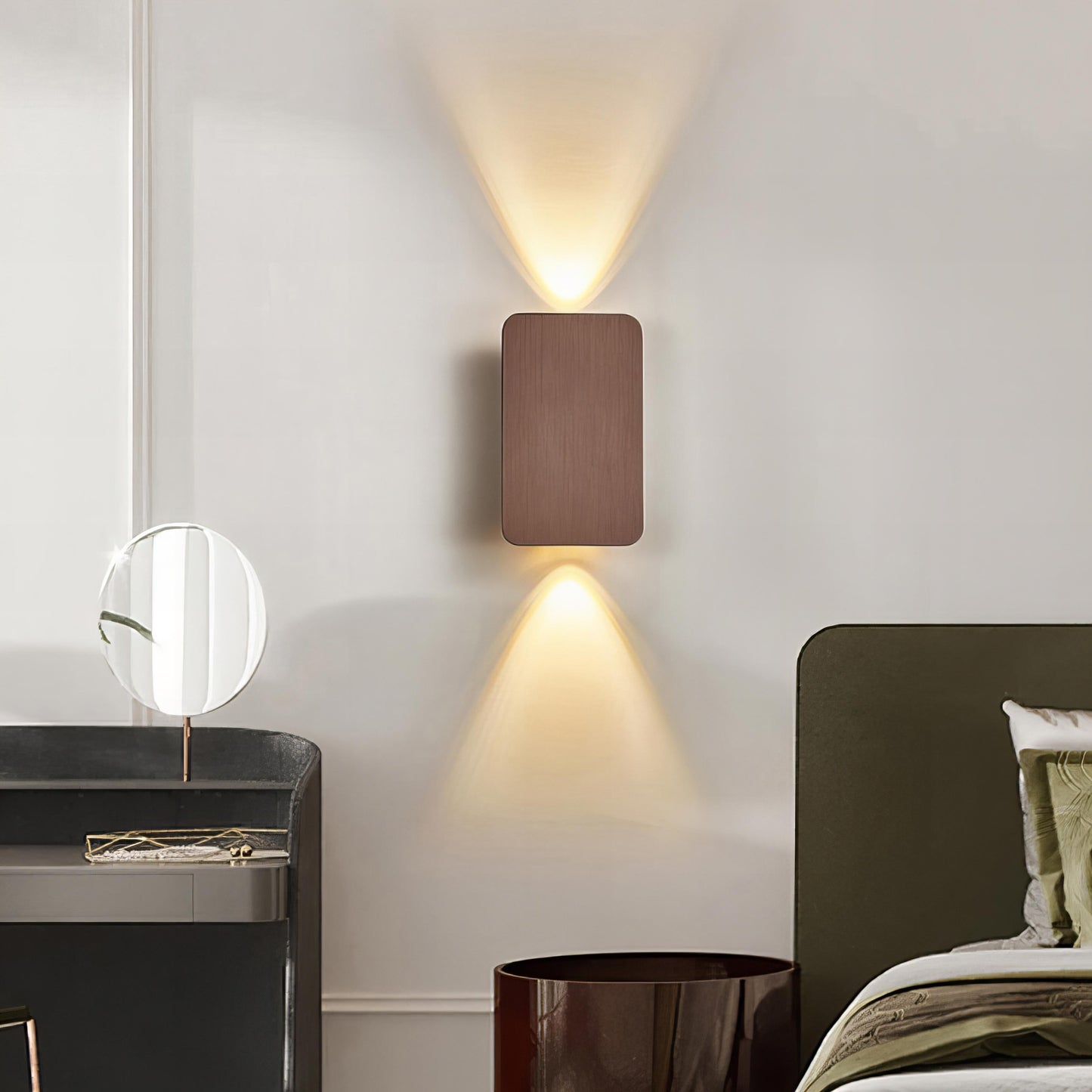 Applique Murale Rectangulaire Koda – Design Moderne et Réglable en Aluminium avec Lumière LED