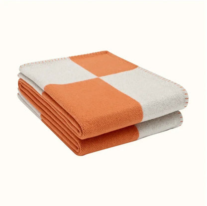 Couverture CachemiraSoft – Plaid Élégant en Laine & Cachemire, Douceur et Chaleur Luxueuses