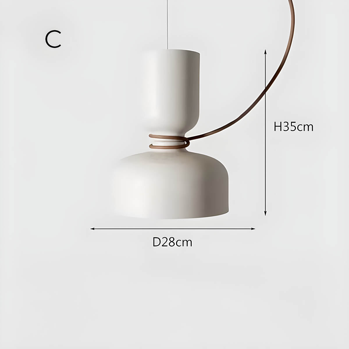 Suspension Orlee – Lampe Moderne Géométrique LED, Design Élégant et Polyvalent