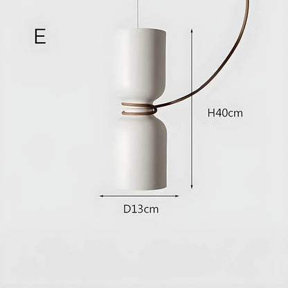 Suspension Orlee – Lampe Moderne Géométrique LED, Design Élégant et Polyvalent