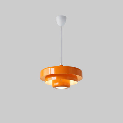 Suspension Vintage Multi-Couches – Éclairage Moderne et Raffiné